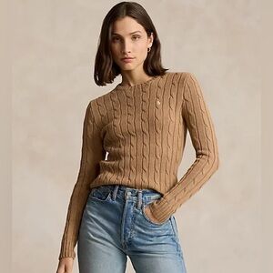 Ralph Lauren Cotton Cable Knit Sweater